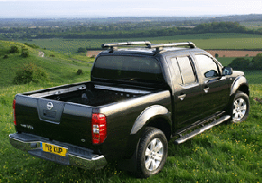 navara double cab rear