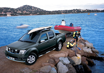 navara double cab front